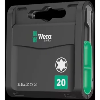 Screwdriver Bit Wera Bit-Box 20 TX