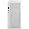 FARA 514X, Tower-Enclosure White, Tempered Glass