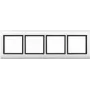 MERTEN Frame 4-way 400419 AQUADESIGN polar white 400419 400419 (400419)