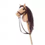 Horse on a stick HOPPIHORSE Hobby Horse A4 beige