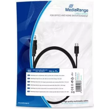 Audio Cable MediaRange MRCS189 1.5m 3.5mm Black