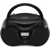 Boombox SENCOR SPT2300BK — CD player, MP3, USB, Bluetooth 5.1, FM, AUX, 4W, battery/AC