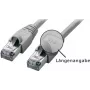 Tecline exertis Connect - Patch-Cable - RJ-45 (M) to RJ-45 (M) - 7.5 m - SFTP - CAT 5e - Grey (71607)