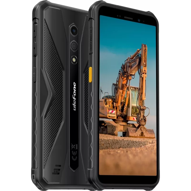 Rugged smartphone UleFone Armor X12 — 3GB RAM, 32GB storage, All Black