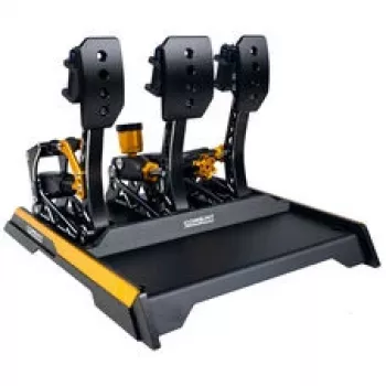 CONSPIT CPP EVO 3 V2 Pedal Set with Hydraulic Brake Cylinder and Clutch - Black