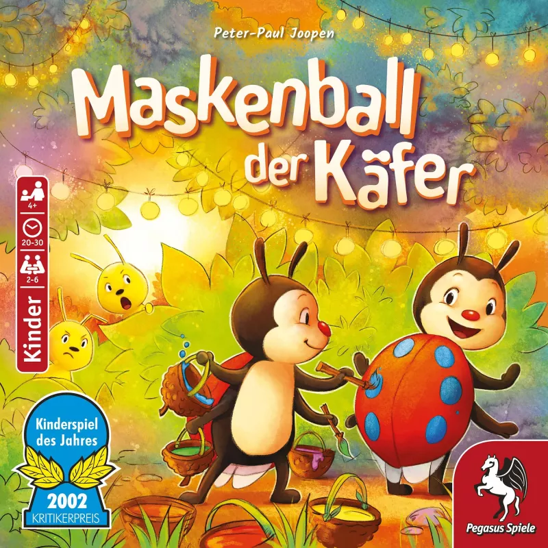 Maskenball der Beetle, Board Game Children's Game of the Year 2002