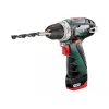 Pistol Grip Drill Metabo PowerMaxx BS Basic 1400 RPM, Black, Green