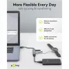 Goobay Slim 4-Port USB-Hub, USB-A auf USB-C™/USB-A, USB 3.2 (74458)