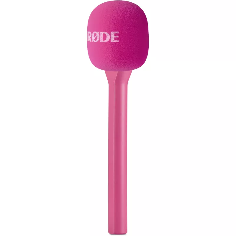 Interview GO handheld interview microphone by Rode, pink
