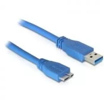 USB Cable DeLOCK 83502 USB 3.2 Gen 1 5m USB A Micro-USB B Blue
