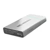 Portable battery Green Cell BPLGC20P 20800 mAh Lithium‑Ion, USB‑C PD 65W, 2x USB‑C + 1x USB‑A, aluminium housing