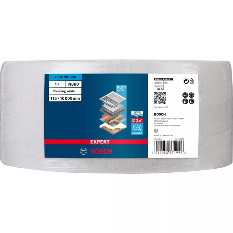 Bosch 2 608 901 226 manual sanding supply Cleaning roll 1 pc(s)