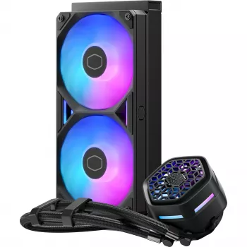 Liquid CPU Cooler Cooler Master MasterLiquid 240 Atmos II — 240mm radiator, VRM fan, RGB