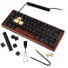 Sharkoon 100068100 Keyboard Office USB QWERTZ German Wood 61 Keys RGB LED