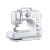 Semi-automatic sewing machine Łucznik Mini — Electric, 3 stitch patterns, 4-step buttonhole, free arm