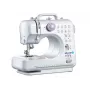 Semi-automatic sewing machine Łucznik Mini — Electric, 3 stitch patterns, 4-step buttonhole, free arm