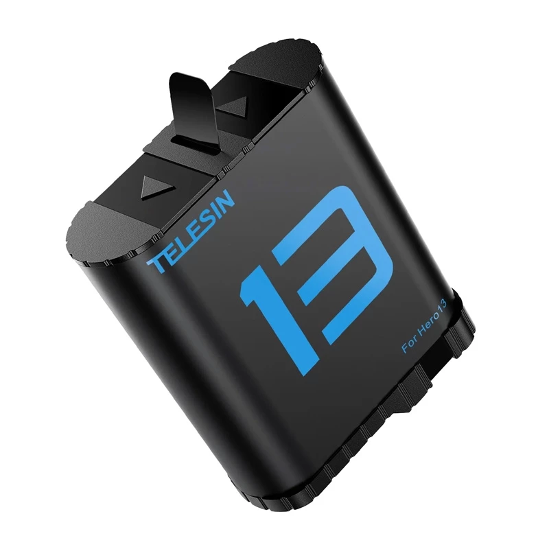 Telesin replacement battery for GoPro Hero 13 — rechargeable Li-ion battery compatible with Hero 13