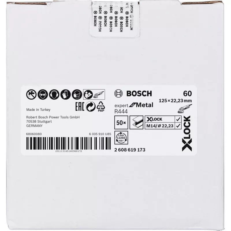 Bosch 2 608 619 173 rotary tool grinding/sanding supply Steel Sanding disc