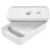 Lunch container ZWILLING FRESH & SAVE 1 L, plastic with silicone seal, grey/white