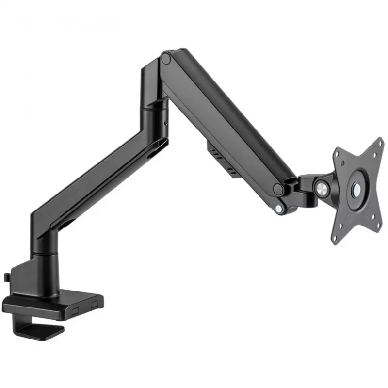 Goobay Pro 70813 Single Monitor Desk Mount with Gas Spring, VESA, 17-32" (43-81 cm), 9 kg, Black