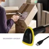 Handheld barcode reader Qoltec 50860
