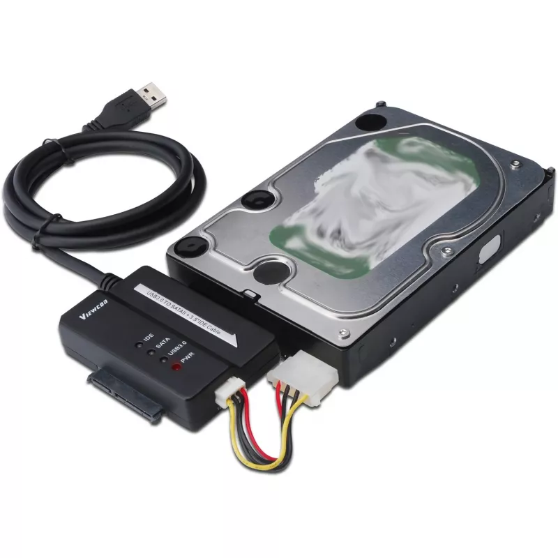 DIGITUS DA-70325 - Storage Controller - 6,4 cm, 8,9 cm (2.5, 8,90cm (3.5)) - ATA / SATA 3Gb/s - 300MBps - USB3.0 (DA-70325)