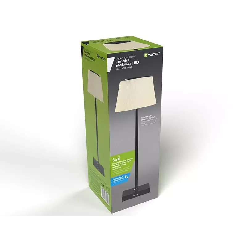 Table lamp TRACER Pluto Black TRAOSW47234 LED adjustable brightness