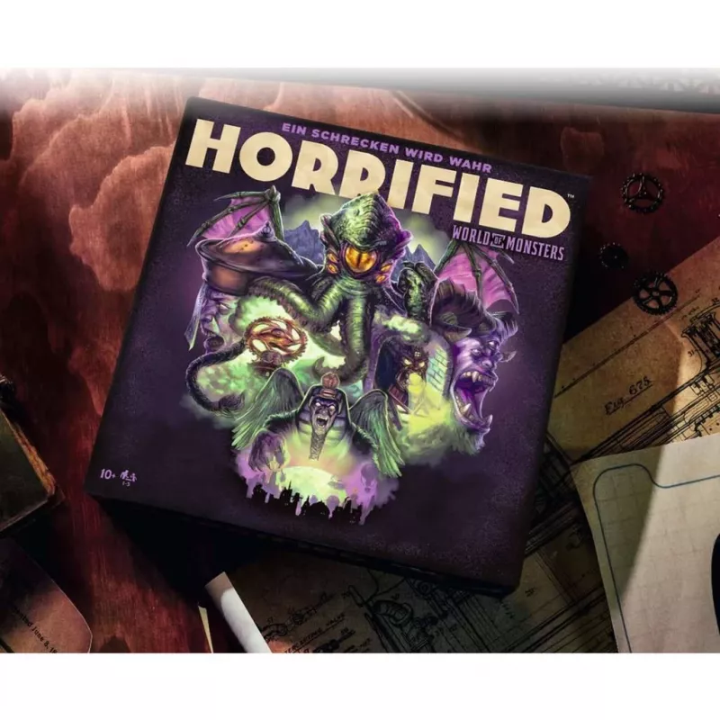 Horrified World of Monsters, Board Game