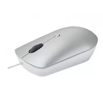 Wired optical ambidextrous mouse Lenovo 540 USB Type-C, 3 DPI modes, grey, 4 buttons, 1.8 m cable