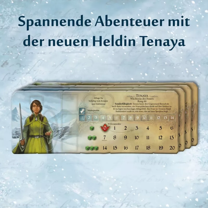 Die Legenden of Andor - The Eternal Cold, Board Game