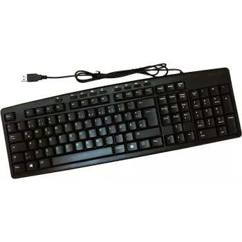 ROLINE Keyboard USB Multimedia German black (18.02.3226)
