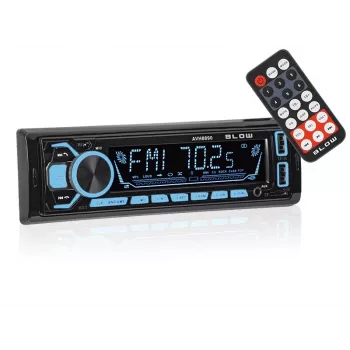 Car radio BLOW AVH-8890 FM 45W with Bluetooth, USB, AUX and LCD display