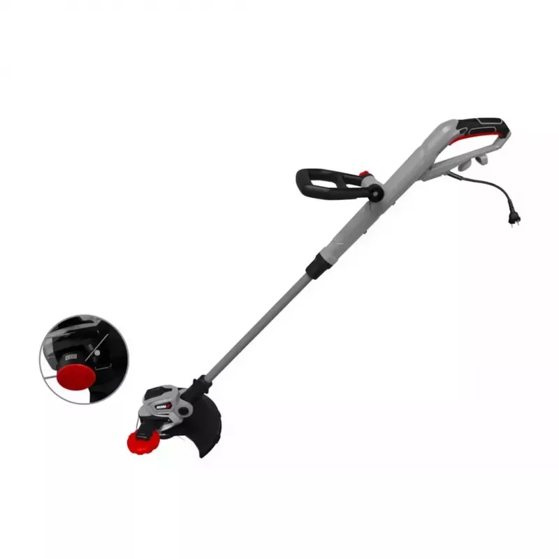 Grass trimmer Dedra DED8695 — handheld garden line trimmer, electric/corded (model DED8695)