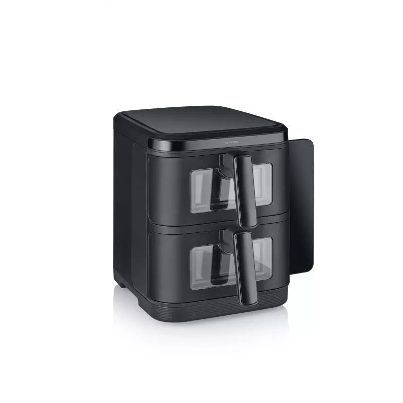 Fryer SEVERIN FR 2468 S-Fry Duo Stack 2-in-1 cooking capacity, dual-basket design