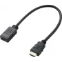 SpeaKa Professional SP-7870100 HDMI-Cable 0,3 m HDMI Type A (Standard) Black (SP-7870100)