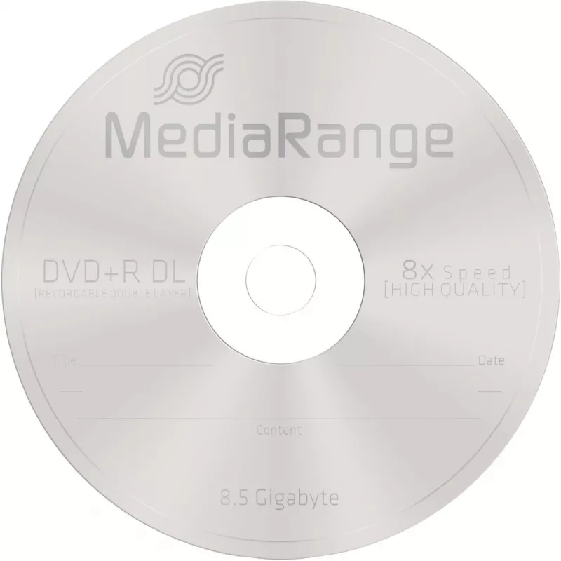 DVD+R DL MediaRange MR465 8.5 GB 5 pcs