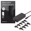 Qoltec 50012 Automatic universal power adapter 90W | 9 plugins | +power cable