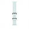 Apple 49mm Ice Blue Ocean Band - Black Titanium Finish