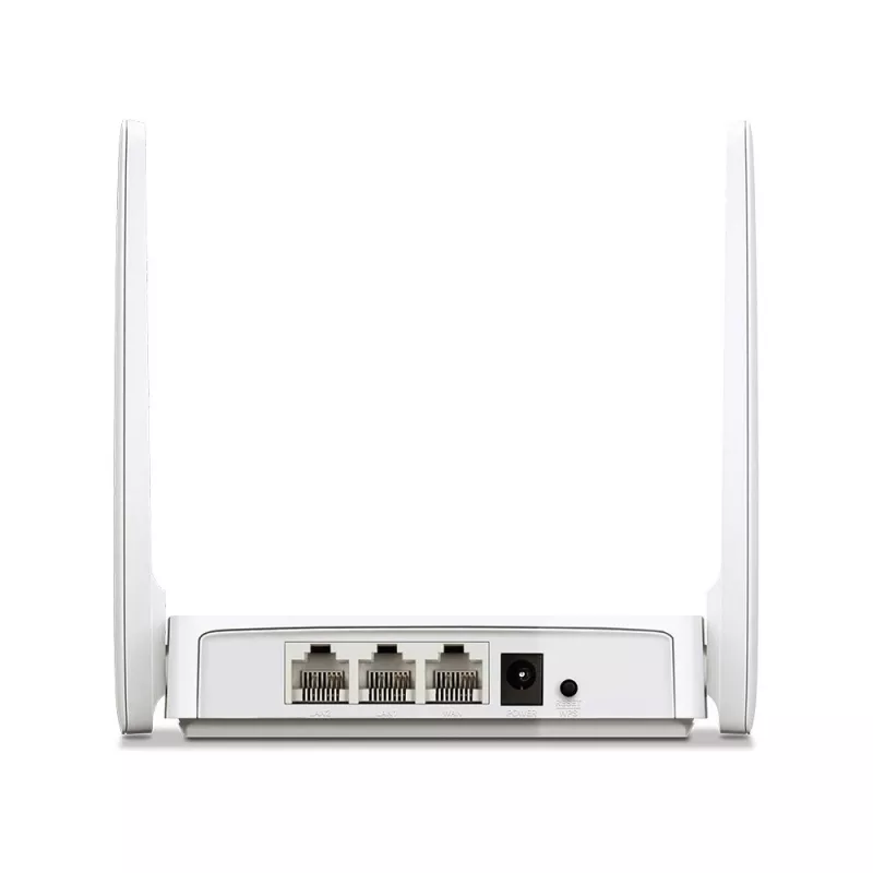 Tabletop router MERCUSYS AC10 Dual-band 2.4/5 GHz Wi‑Fi 5, 4 external antennas, 1x Fast Ethernet (WAN/LAN)
