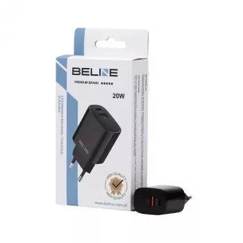 Charger Beline Beli02159 — 20W USB-C and USB-A PD/QC compatible
