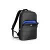 Backpack Port Designs ECO PORTLAND II for 40.6 cm (16 inch) laptops, monochrome black, 1 front pocket, 360 g