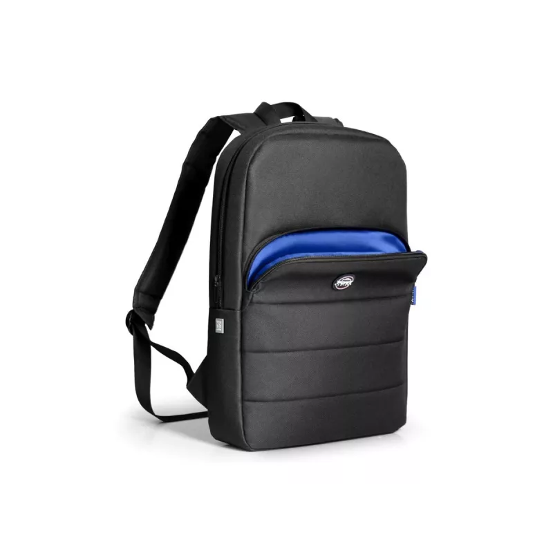 Backpack Port Designs ECO PORTLAND II for 40.6 cm (16 inch) laptops, monochrome black, 1 front pocket, 360 g