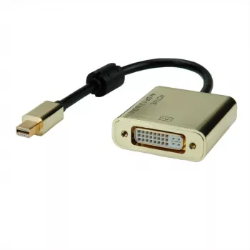 Video cable adapter ROLINE 12.03.3176 Mini DisplayPort to DVI-D 0.1 m
