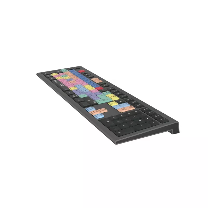 Logickeyboard Adobe Premiere Pro CC Astra 2 Keyboard Universal USB QWERTZ German Grey
