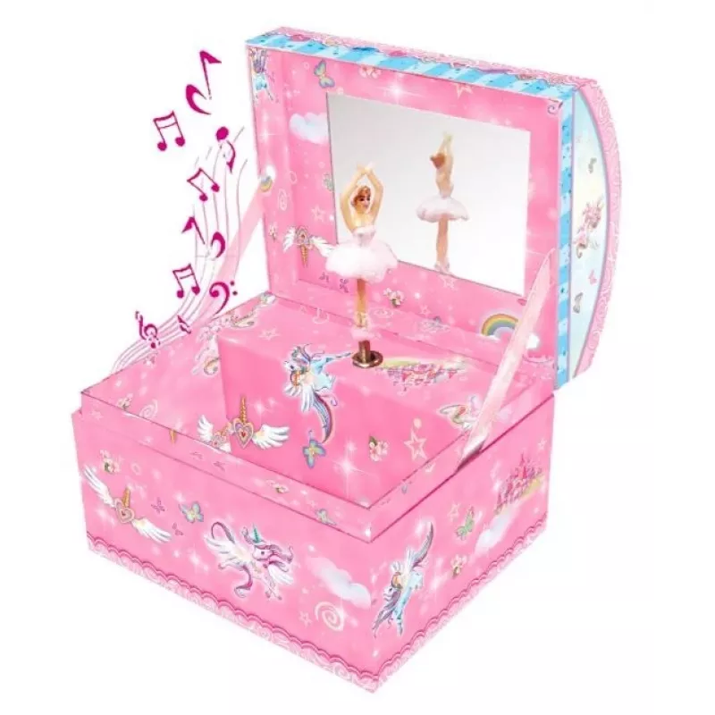 Pecoware Chest music box - Flamingo