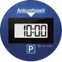 Electronic parking disc Needit Park Lite One — blue, ABS/PMMA, CR‑2450 3V, 100×100×18 mm
