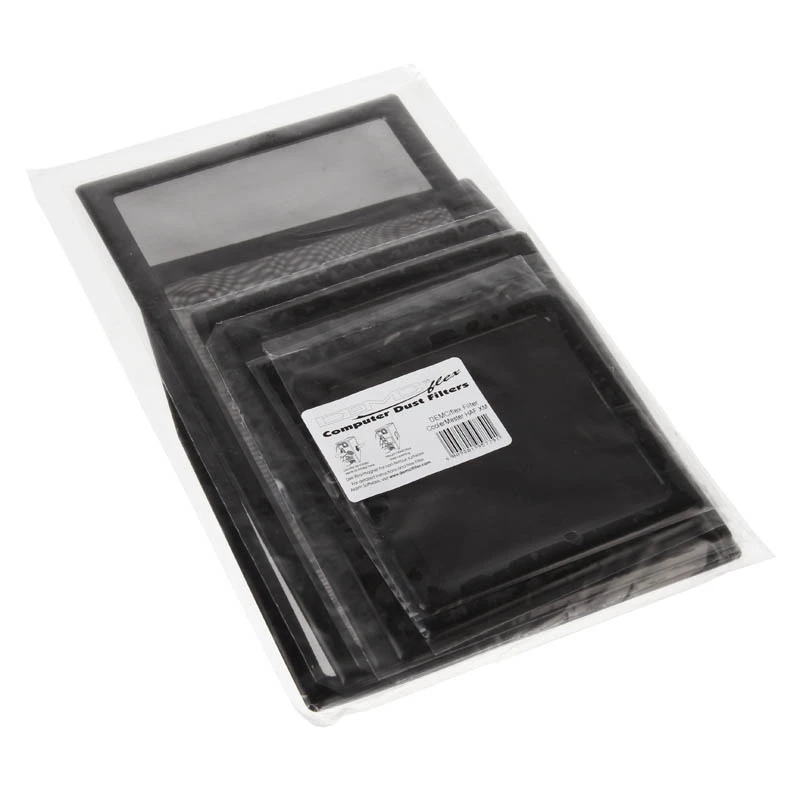 Demciflex Dust Filter Set for Cooler Master HAF XM - black/black
