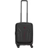Carry-on hardside trolley Wenger Amplix 653323 — black, compact cabin luggage