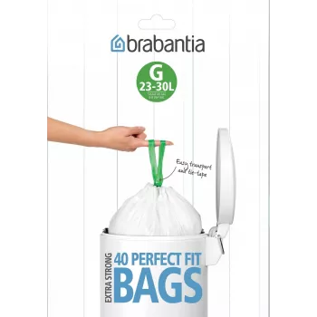 Trash Bag Brabantia 375668 30 L 40 pc(s)