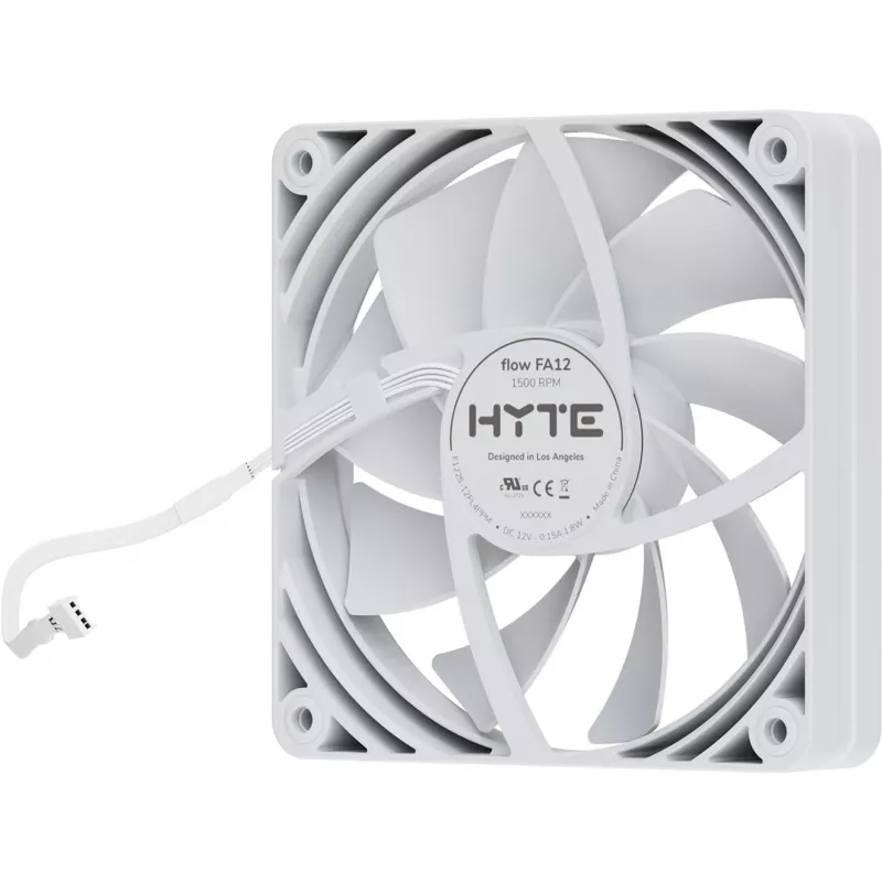 120 mm Case Fans HYTE FA12 white 4-pack — 120 mm, white, model FA12